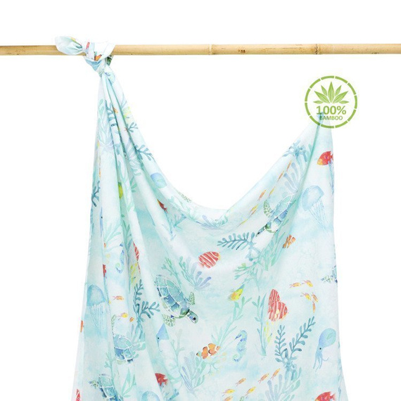 Otulacz 100% Bamboo Woodland- Makaszka