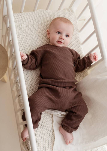 Pure Koala Bluza z długim rękawem -  brązowa