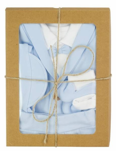 Komplet 5-częściowy nadruk 169400 "Mix" Nicol - niebieski