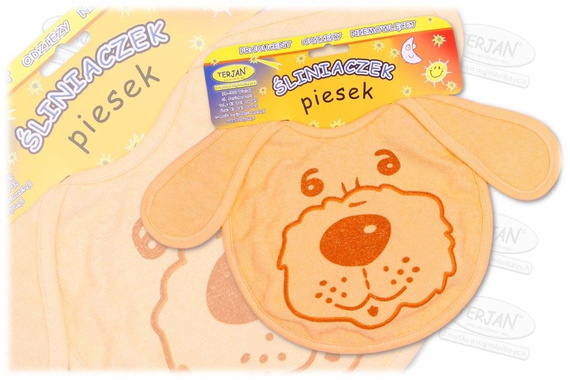 Śliniak piesek TERJAN zielony