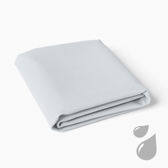 Eevi Prześcieradło dziecięce nieprzemakalny - jasny szary