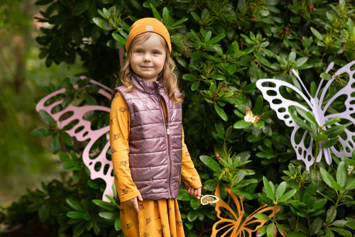 Magic Vibes Pinokio Bezrękawnik dziewczęcy - fiolet