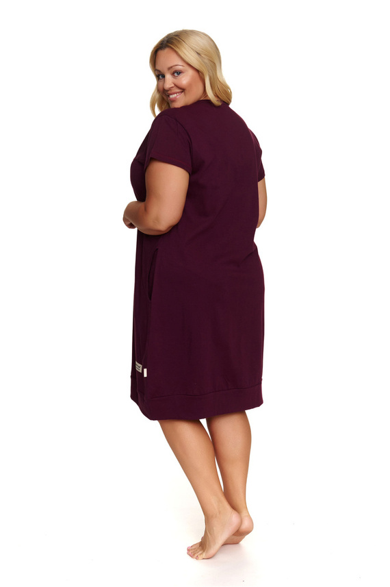 Koszula Nocna 4348 Doctor Nap - burgundy