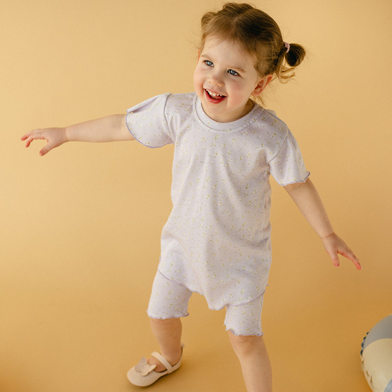 Botanic Eevi Szorty biker - błękitny