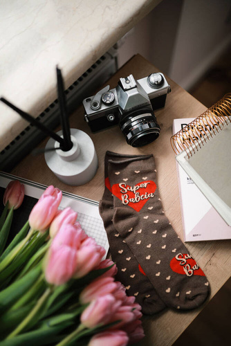 K90Z Babcia Italian Fashion Skarpety