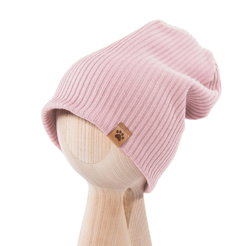 Czapka Dogs & Spots Ewa Klucze różowa