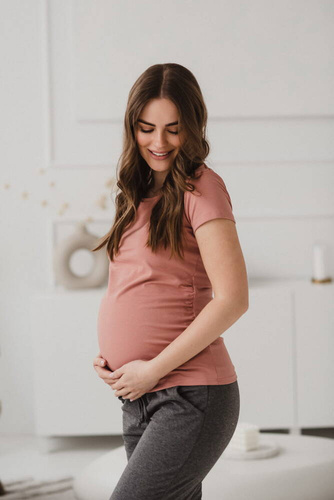 Belly Milk&Love bluzka ciążowa herbal rose