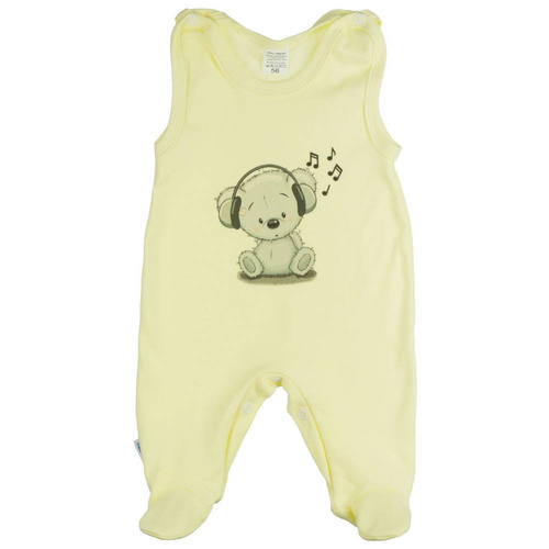 Miś Martex śpiochy niemowlęce niebieski