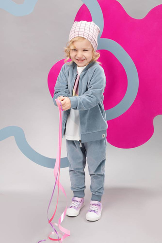 Romantic Pinokio Spodnie na gumce - niebieski