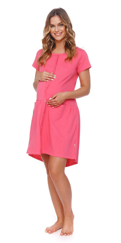 9445 Koszula Nocna ciążowa i do karmienia Doctor Nap - peony