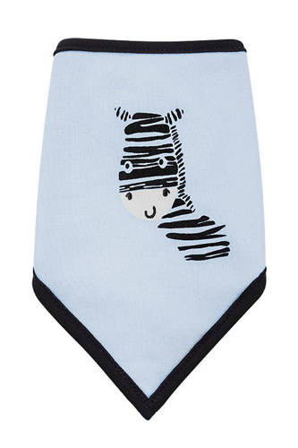 "Zebra" Terjan Apaszka chustka niemowlęca - niebieski