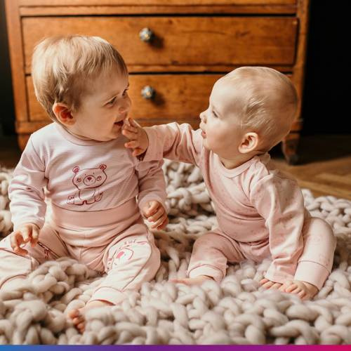 Big Bear Eevi Body z długim rękawem - różowy