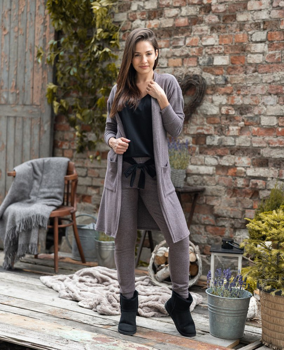 Milee Brown Kardigan Sensis -brown