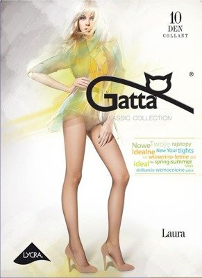 Rajstopy Laura 10 den Gatta - golden