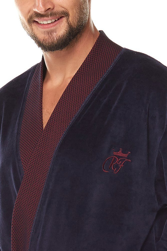 2050 Royal szlafrok męski L&L - grafit