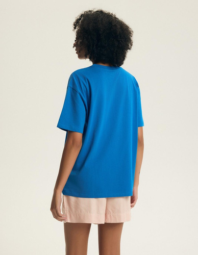 Piżama 44479 Edris Henderson bawełna + wiskoza-hiacynt