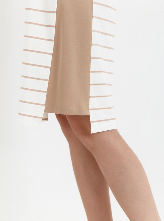 451 Koszula Nocna Cana - ecru cappuccino