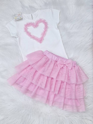 Mia Spódniczka tiulowa Bambarillo różowy