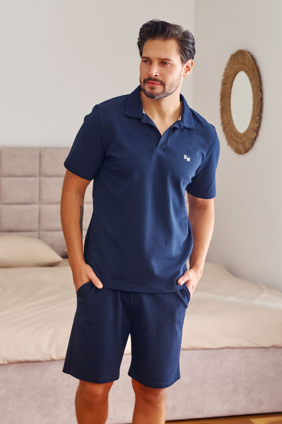 7216 Piżama Męska Doctor Nap - navy