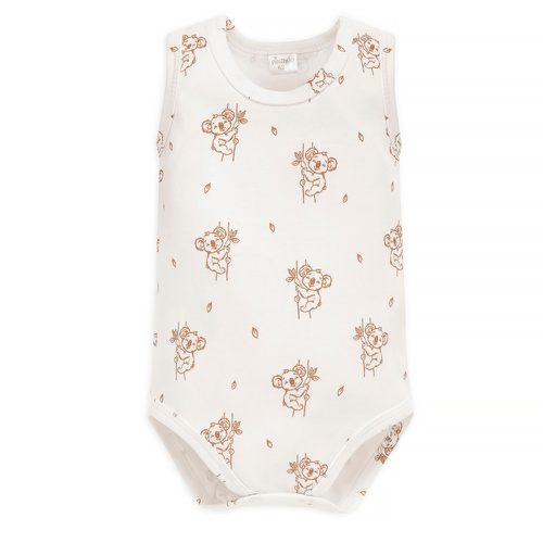 Lovely Day Pinokio Body na ramiączkach - ecru koala