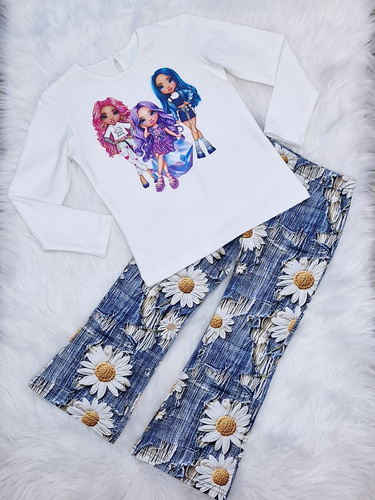 Laleczki Bluzka długi rękaw Bambarillo ecru