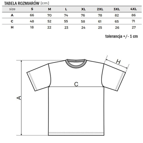 SKU M25 "Tatozaur" Koszulka męska z dinozaurem Moocha biały 