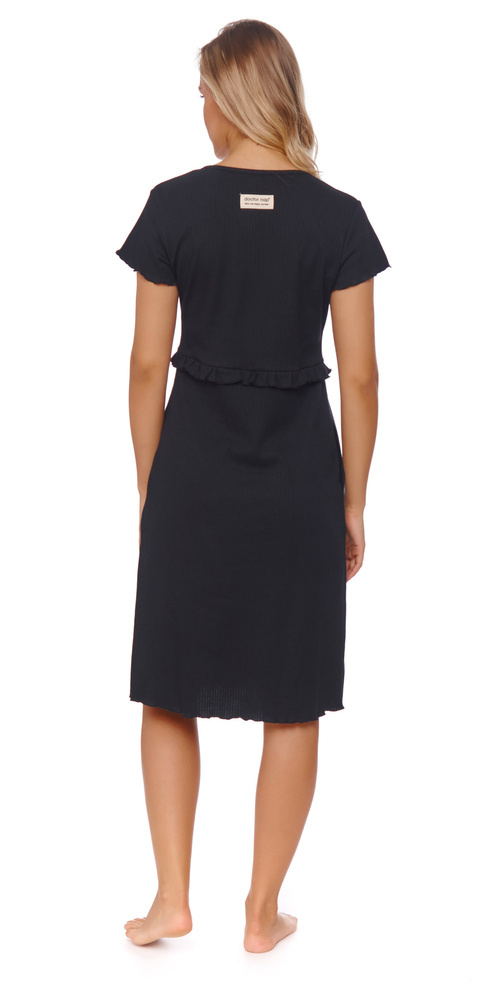 Koszula Nocna 4543 Doctor Nap - black