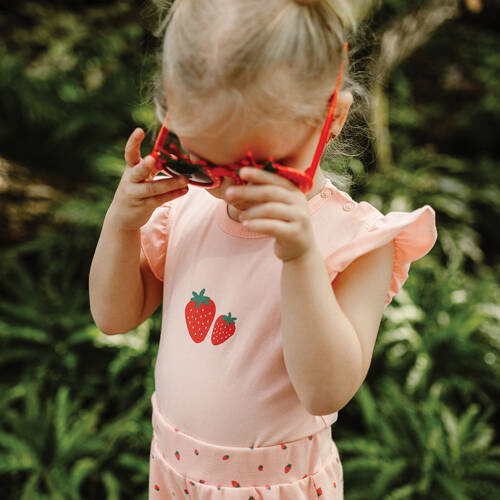 Strawberry & Love Eevi Body dla dziewczynki na ramiączkach