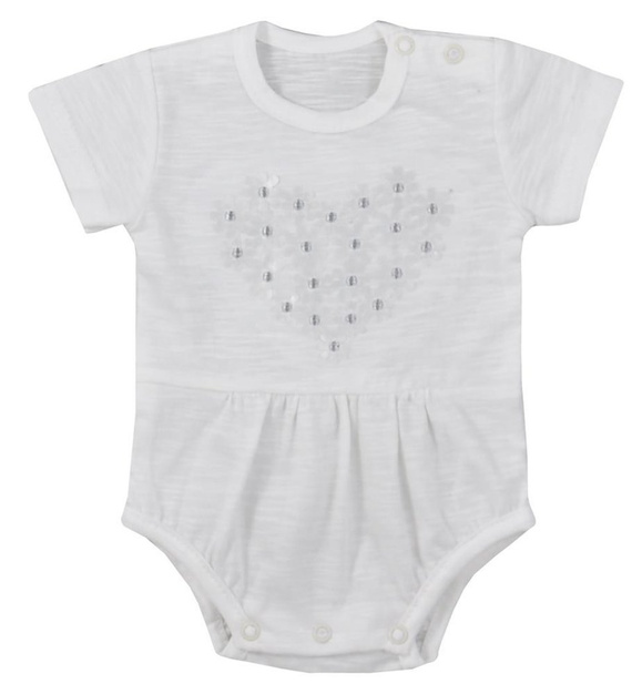 Bawełniane Body krótki rękaw "MARCELINKA" Koala-różowy