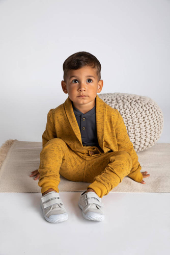 Bluza dresowa 169570 "Mix" Nicol - musztardowy