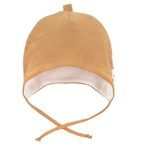 Tres Bien Pinokio Wiązana Czapka niemowlęca - żółty