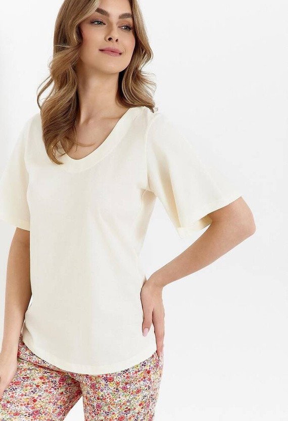 457 Piżama damska Cana waniliowy