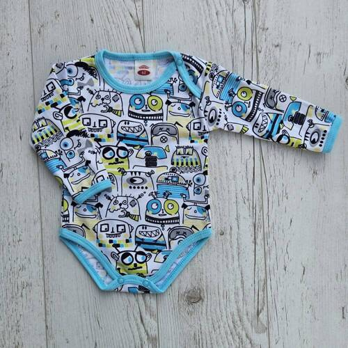 "Cosmos" Makoma Body niemowlęce z długim rękawem