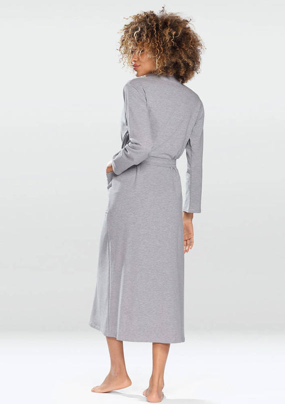 Melissa Podomka Szlafrok Damski Dkaren - szary