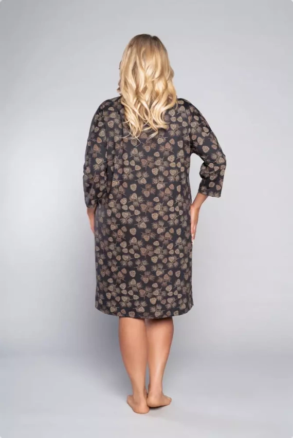 Pinnia koszula damska 3/4 Italia Fashion - druk