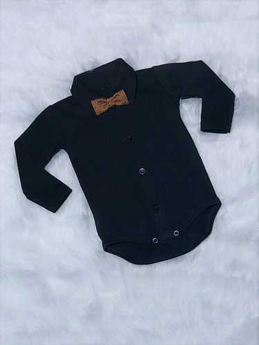 Miłosz Bambarillo Body z długim rękawem czarny