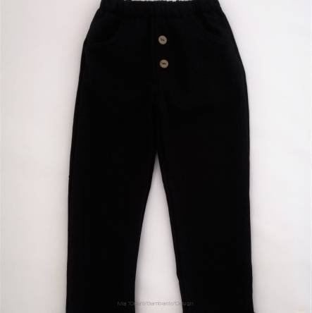 Adaś Bambarillo Spodnie niemowlęce czarny