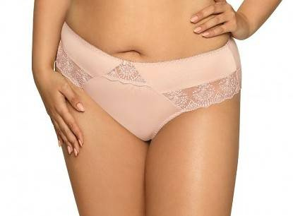 1921 Półusztywniany Biustonosz MAXI Ava beżowy