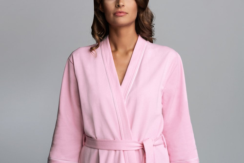 Kalia Szlafrok Damski 3/4rękaw Italian Fashion- róż