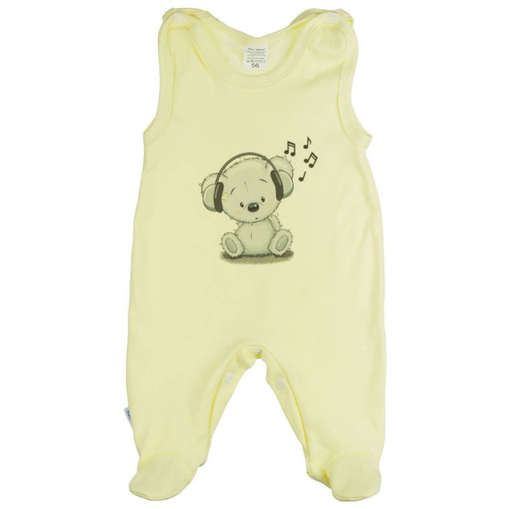 Miś Martex śpiochy niemowlęce niebieski