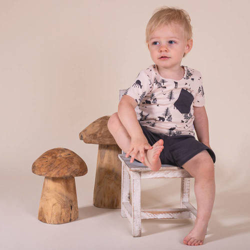 199037 Bambi Nicol Komplet bluzka kr. rękaw + spodenki