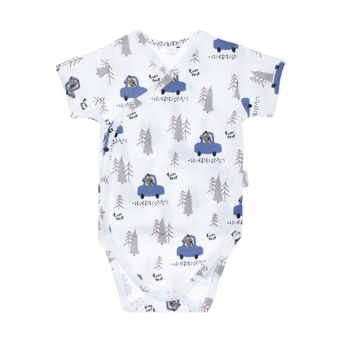 214094 Muki Nicol Kopertowe Body z krótkim rękawem