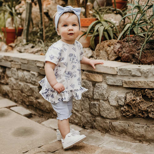 Botanic Eevi Szorty biker - błękitny