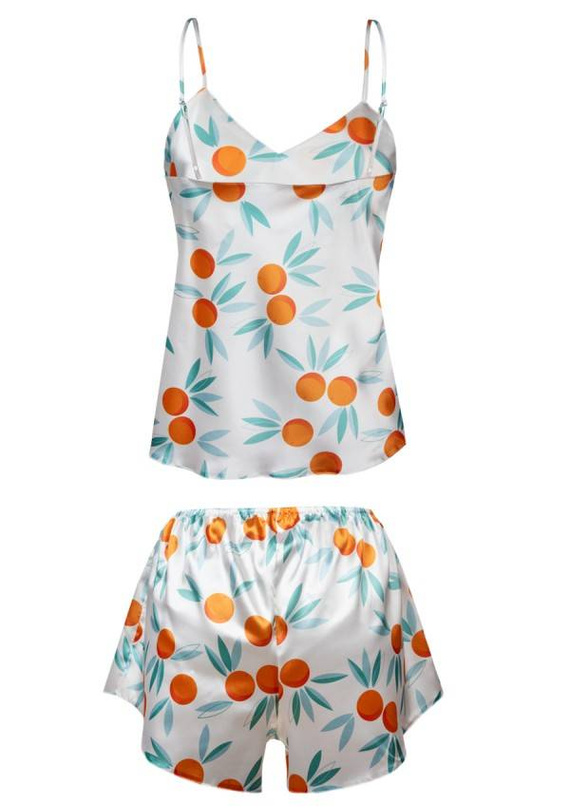 DK-KK Komplet Damski Piżama DKaren - biały 19