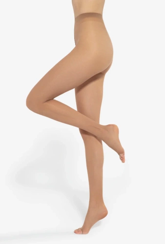 Rajstopy Gatta Senza Dita – 10 den, bez palców, open-toe - golden