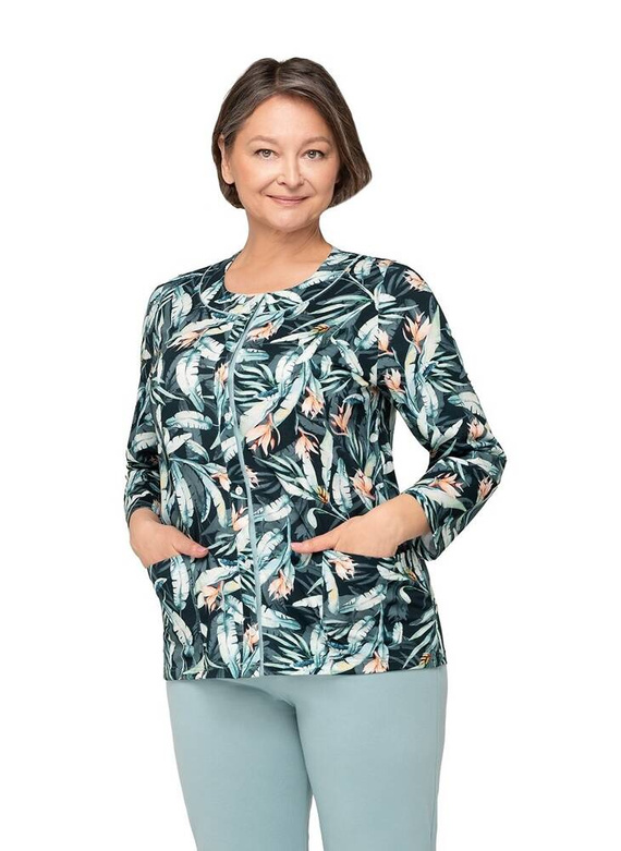 202 Maria III Piżama damska Martel czarny turkusowy 21