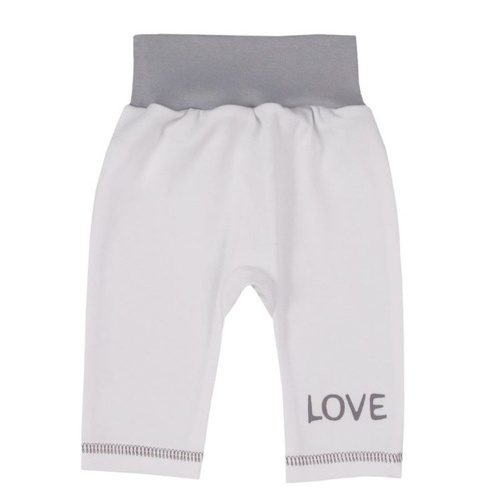 Spodenki bawełniane "LOVE" Terjan - żółty