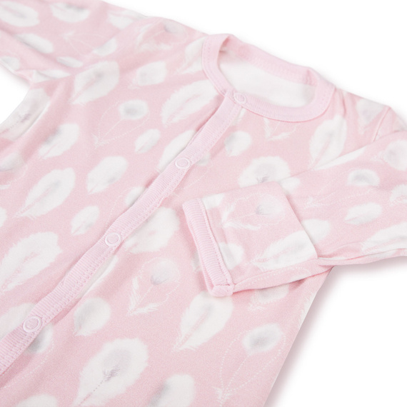 Bamboo Ewa Klucze Pajac niemowlęcy - różowy