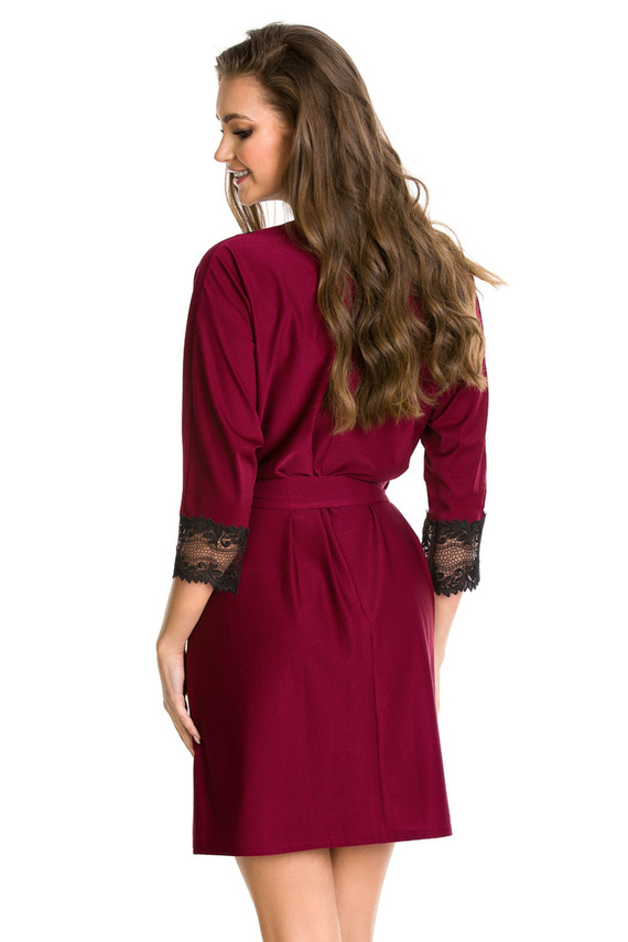 05093 Szlafrok damski Mediolano - burgund