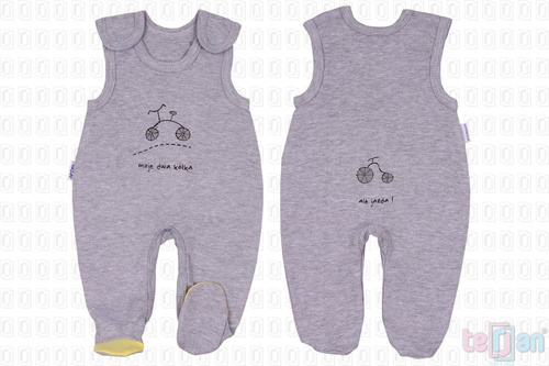 Śpioch bawełniany "BIKE" niebieski Terjan